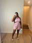 Relaxed Romper (Light Rose)