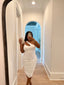 Sage Shoulder Dress