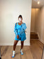 Shorts Sweatsuit + Tank (sky blue)